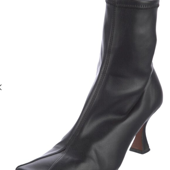 Manu Atelier Leather Ankle Sock Boots - Picture 3 of 5